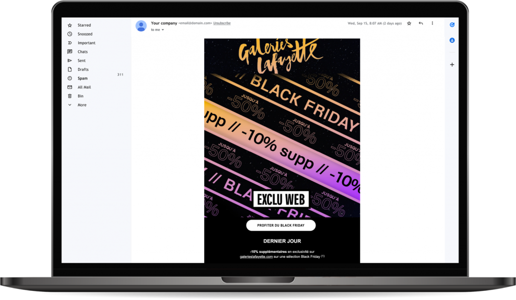 Email Marketing Black Friday